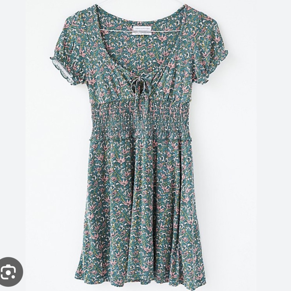 UO Charlie Knit Short Sleeve Mini Dress size XS
